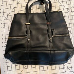 INC NWOT leather purse bag convertible backpack